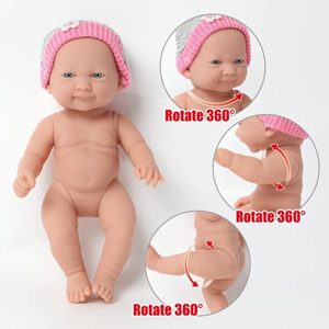 عروسک نوزاد 10 اینچی pure baby_اسباب بازی